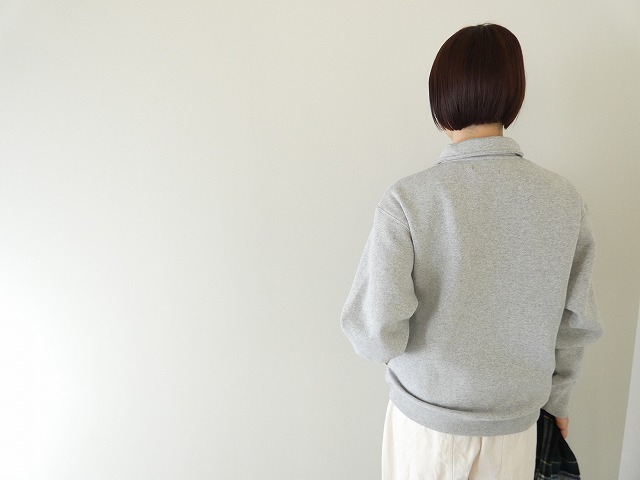 SOUFFLE 裏起毛ハーフジッププルオーバーの商品画像8