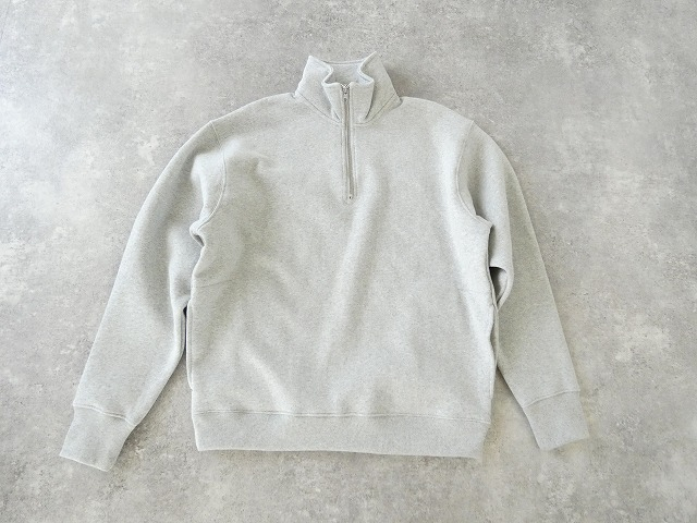SOUFFLE 裏起毛ハーフジッププルオーバーの商品画像9