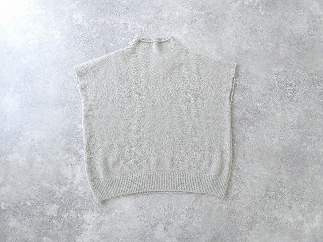 evam eva(エヴァムエヴァ) boucle yarn vestの商品画像9