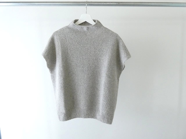 evam eva(エヴァムエヴァ) boucle yarn vestの商品画像3