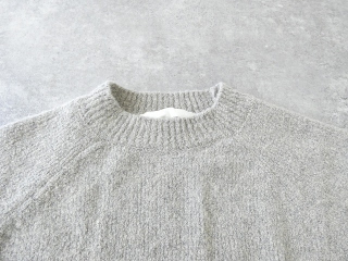 evam eva(エヴァムエヴァ) boucle yarn raglan pulloverの商品画像23
