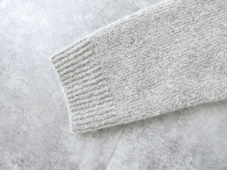 evam eva(エヴァムエヴァ) boucle yarn raglan pulloverの商品画像25