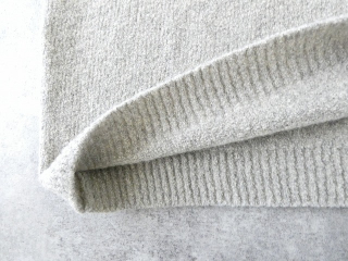 evam eva(エヴァムエヴァ) boucle yarn raglan pulloverの商品画像27