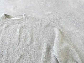 evam eva(エヴァムエヴァ) boucle yarn raglan pulloverの商品画像28