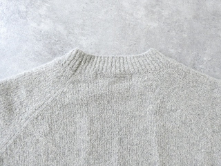 evam eva(エヴァムエヴァ) boucle yarn raglan pulloverの商品画像29