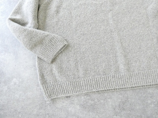 evam eva(エヴァムエヴァ) boucle yarn raglan pulloverの商品画像31