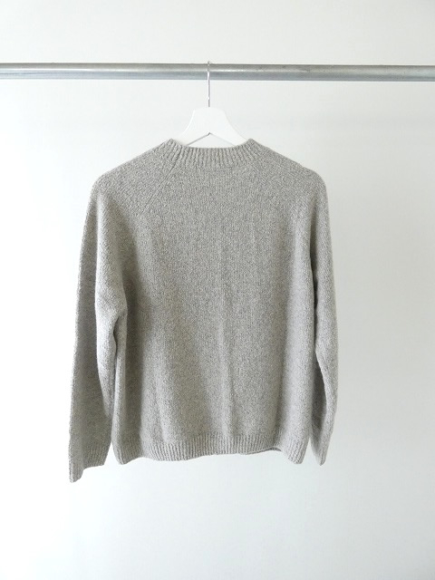 evam eva(エヴァムエヴァ) boucle yarn raglan pulloverの商品画像8