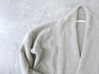 evam eva(エヴァムエヴァ) boucle yarn robeの商品画像24