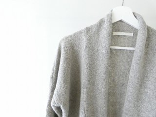 evam eva(エヴァムエヴァ) boucle yarn robeの商品画像30