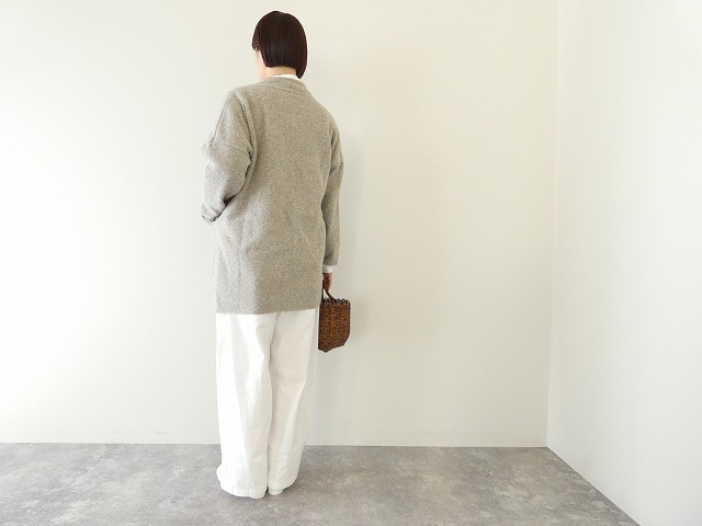 evam eva(エヴァムエヴァ) boucle yarn robeの商品画像4