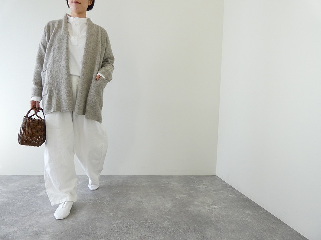 evam eva(エヴァムエヴァ) boucle yarn robeの商品画像6