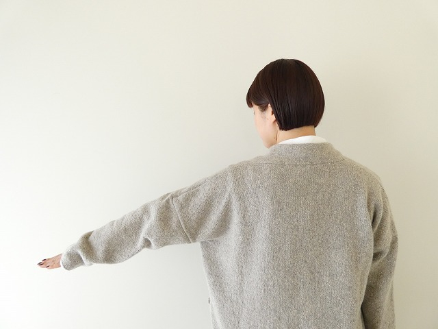 evam eva(エヴァムエヴァ) boucle yarn robeの商品画像7
