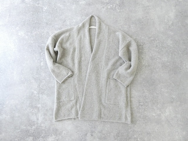 evam eva(エヴァムエヴァ) boucle yarn robeの商品画像9