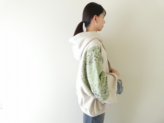 KAPITAL(キャピタル) TOP裏毛バンダナデビルフードパーカーの商品画像6