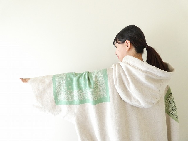 KAPITAL(キャピタル) TOP裏毛バンダナデビルフードパーカーの商品画像8