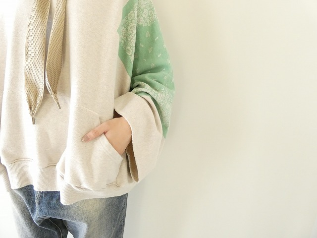 KAPITAL(キャピタル) TOP裏毛バンダナデビルフードパーカーの商品画像9