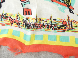 KAPITAL(キャピタル) レーヨンフリンジストール(YUKON Life Map)の商品画像24