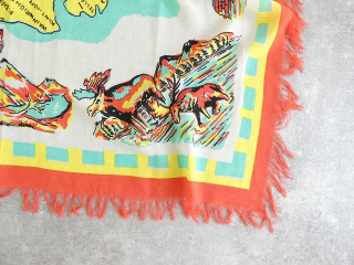 KAPITAL(キャピタル) レーヨンフリンジストール(YUKON Life Map)の商品画像28