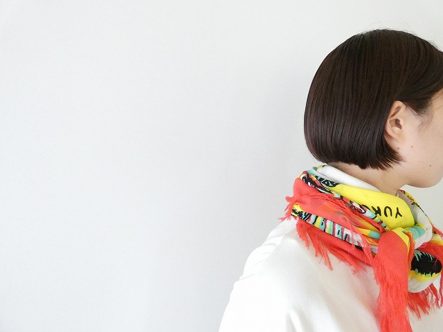 KAPITAL(キャピタル) レーヨンフリンジストール(YUKON Life Map)の商品画像5