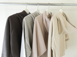 mao made(マオメイド) やわらかスウェード裏毛ラグランパーカの商品画像18