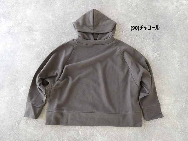 mao made(マオメイド) やわらかスウェード裏毛ラグランパーカの商品画像28