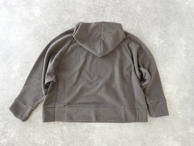 mao made(マオメイド) やわらかスウェード裏毛ラグランパーカの商品画像29