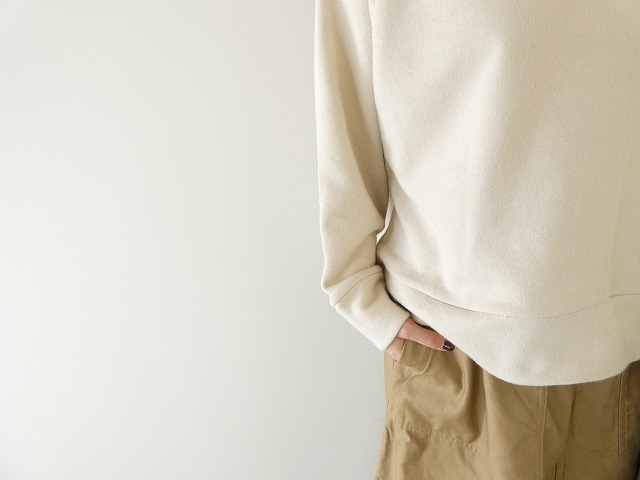 mao made(マオメイド) やわらかスウェード裏毛ラグランパーカの商品画像5