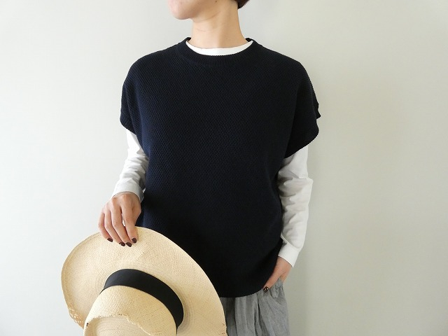 MidiUmi(ミディウミ) コクーンニットベストの商品画像3