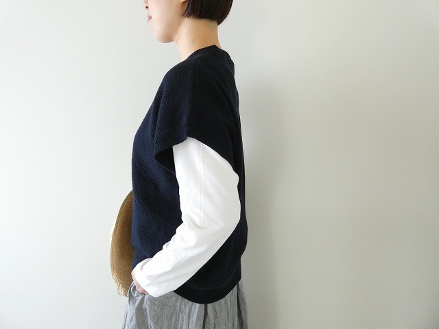 MidiUmi(ミディウミ) コクーンニットベストの商品画像7