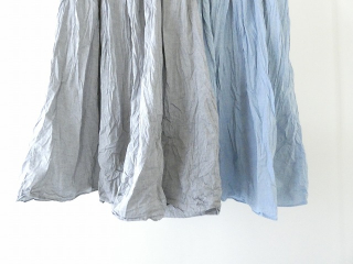 MidiUmi(ミディウミ) シャンブレーギャザースカートの商品画像17