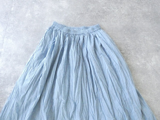 MidiUmi(ミディウミ) シャンブレーギャザースカートの商品画像30