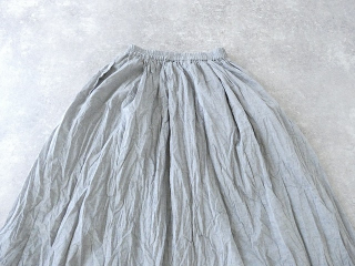 MidiUmi(ミディウミ) シャンブレーギャザースカートの商品画像50