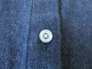 PK 8ozデニムバンドカラーギャザースリーブブラウスの商品画像25