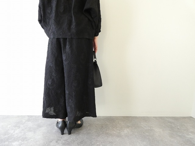 PK カットジャガードのワイドパンツの商品画像10