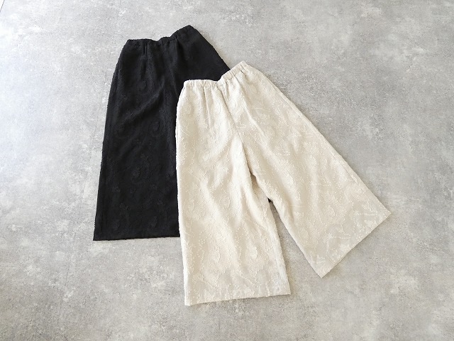 PK カットジャガードのワイドパンツの商品画像3