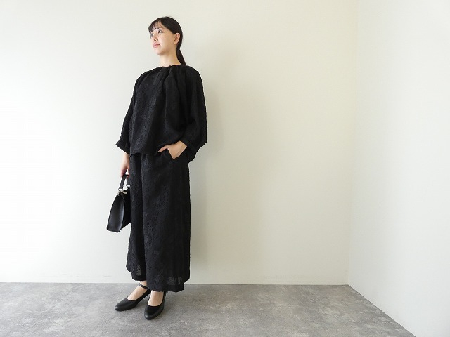 PK カットジャガードのワイドパンツの商品画像7