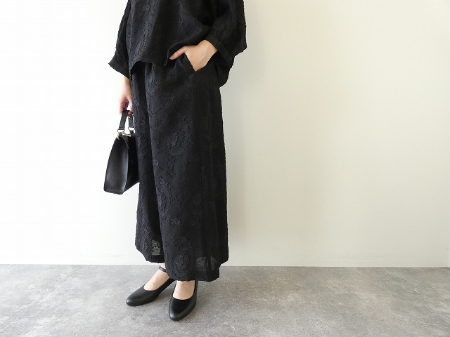 PK カットジャガードのワイドパンツの商品画像8