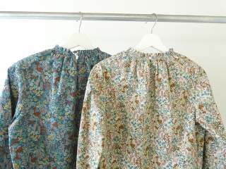 PK 21Wコーデュロイ花柄シャーリングネックブラウスの商品画像18