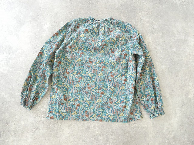 PK 21Wコーデュロイ花柄シャーリングネックブラウスの商品画像29