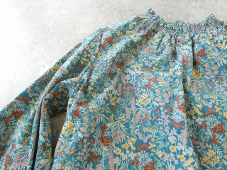 PK 21Wコーデュロイ花柄シャーリングネックブラウスの商品画像32