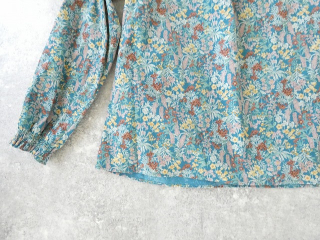 PK 21Wコーデュロイ花柄シャーリングネックブラウスの商品画像33