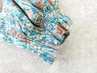 PK 21Wコーデュロイ花柄シャーリングネックブラウスの商品画像35