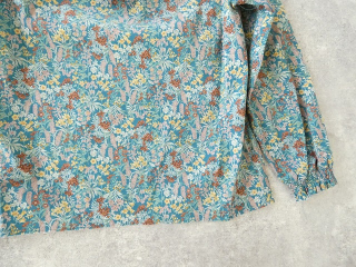 PK 21Wコーデュロイ花柄シャーリングネックブラウスの商品画像37