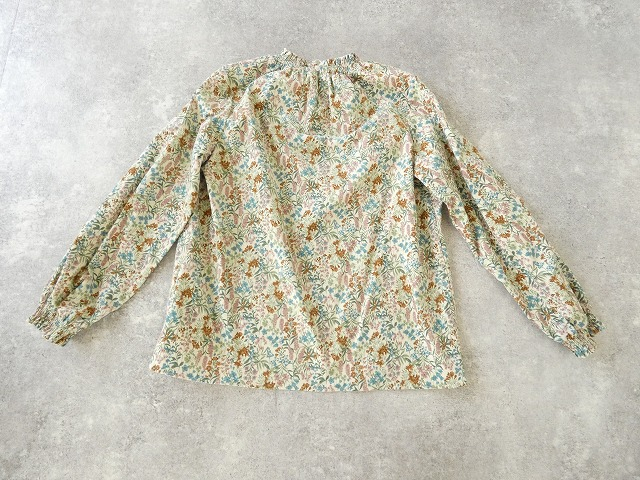 PK 21Wコーデュロイ花柄シャーリングネックブラウスの商品画像43