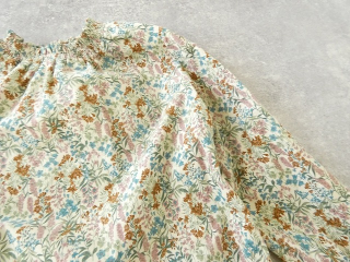 PK 21Wコーデュロイ花柄シャーリングネックブラウスの商品画像47