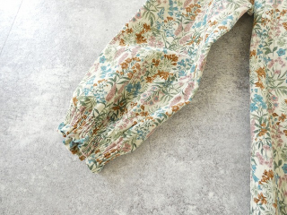 PK 21Wコーデュロイ花柄シャーリングネックブラウスの商品画像48