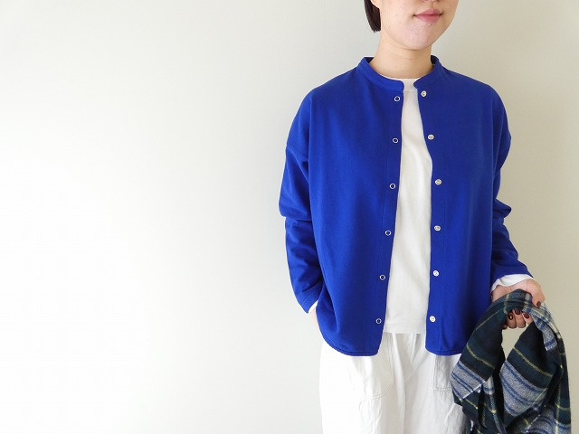 sabbatum(サバタム) コーマミニ裏毛クルーネックカーディガンの商品画像1