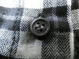 SSC ヘリンボーンチェック丸衿長袖ビックブラウスの商品画像31