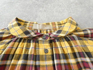 SSC ヘリンボーンチェック丸衿長袖ビックブラウスの商品画像44