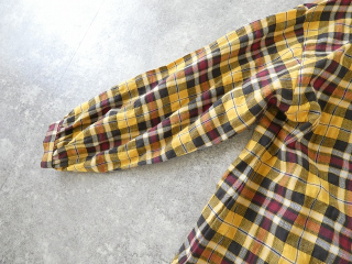 SSC ヘリンボーンチェック丸衿長袖ビックブラウスの商品画像46